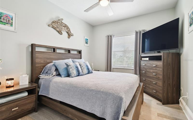 West-facing master suite balcony with stunning sunset views