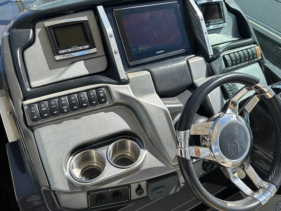 Thumbnail: 2014 Monterey 320 Sport Yacht with Twin Mercury 350 Helm