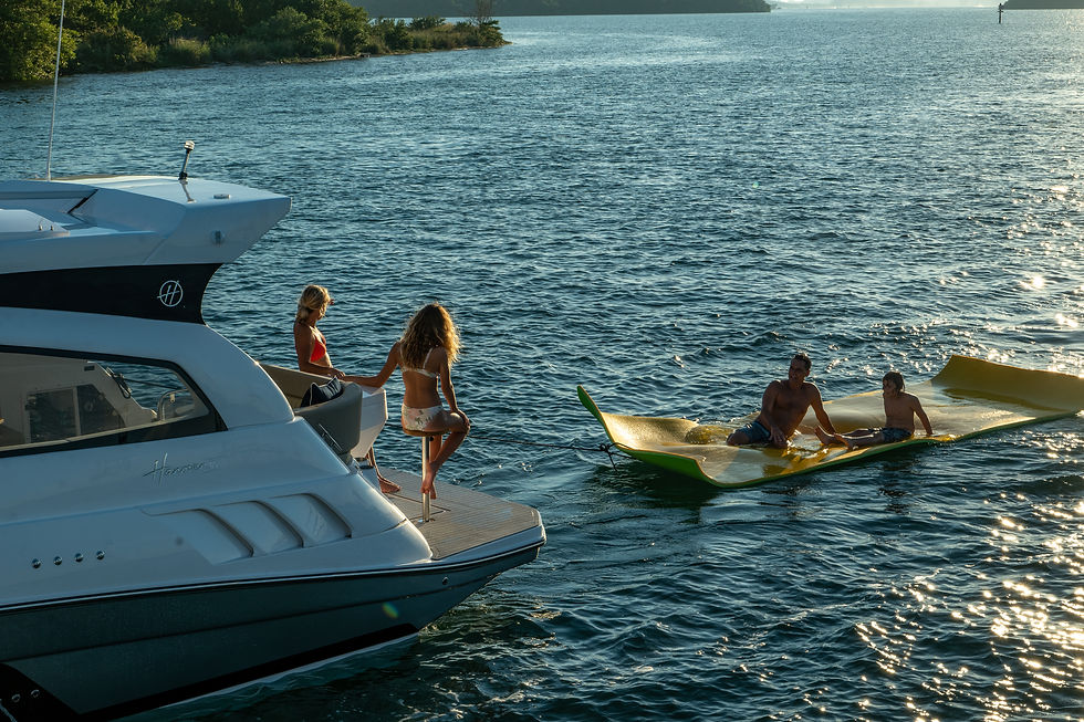 Thumbnail: 2025 Hanover Yachts 375 with Outboards