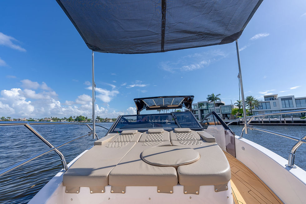 Thumbnail: 2026 Hanover Yachts 347 with Outboards For Sale in Tampa