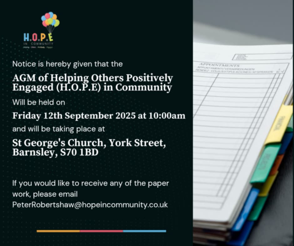 H.O.P.E in Community 5th Annual General Meeting