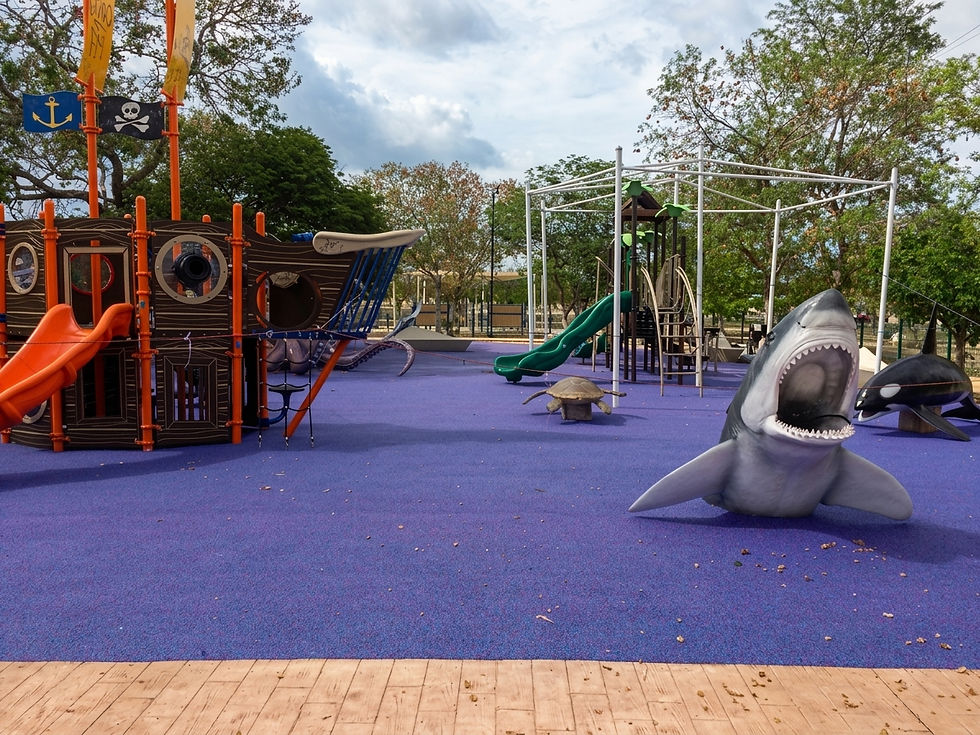 pavimento infantil caucho parques seguridad ADORIA