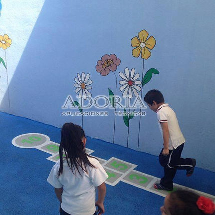 Piso de caucho reciclado amortiguante para parques infantiles en México, Monterrey, Guadalajara, Puebla, San Miguel de Allende y todo México