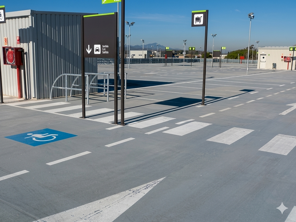 Impermeabilización parking transito vehicular membrana poliuretano liquido alifatico antid