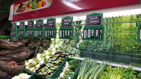 Etiquette fruits et legumes