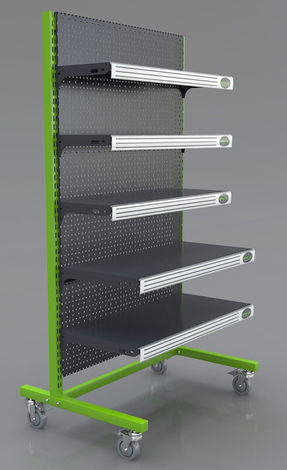 Rayonnage Caisse Modulable