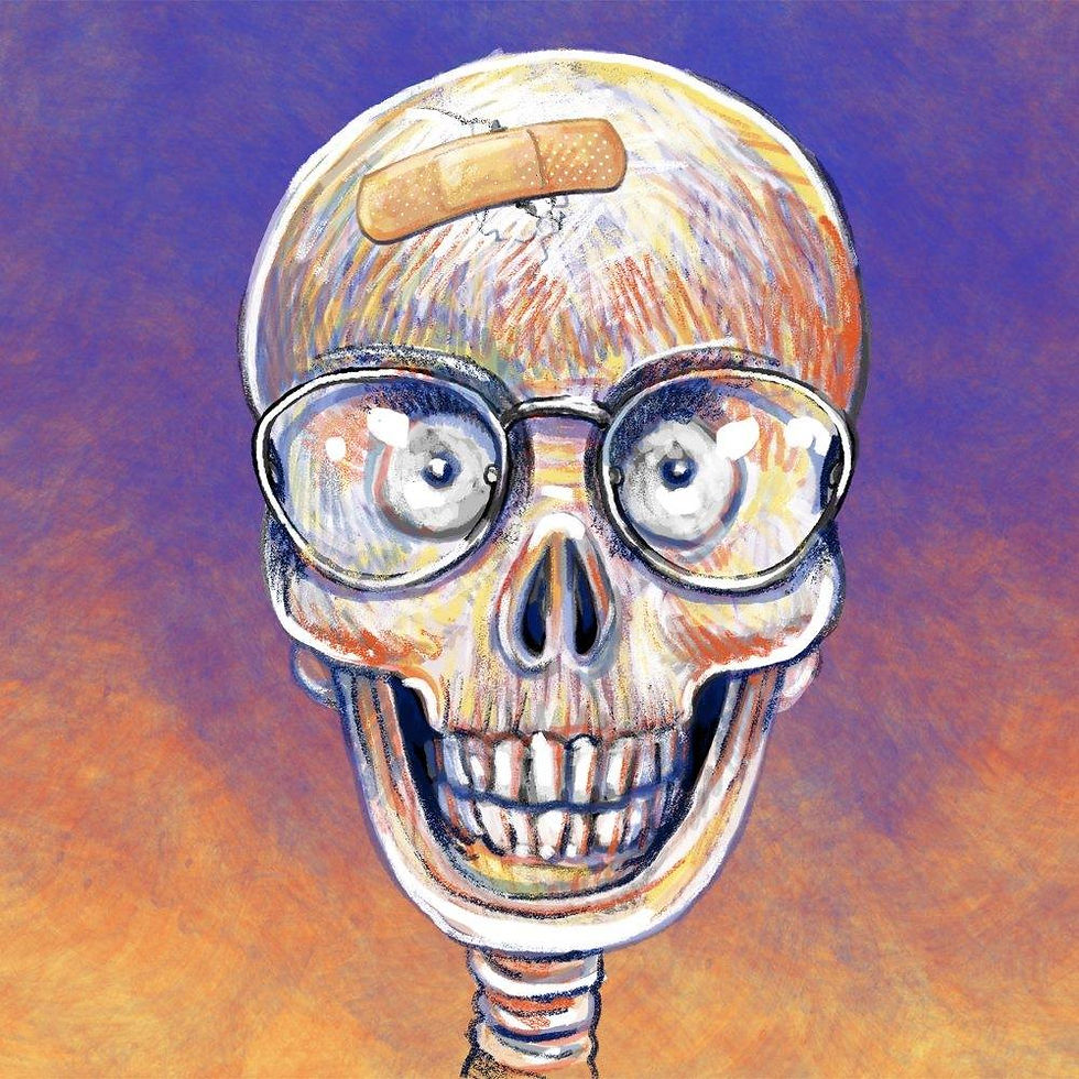 Busted skull