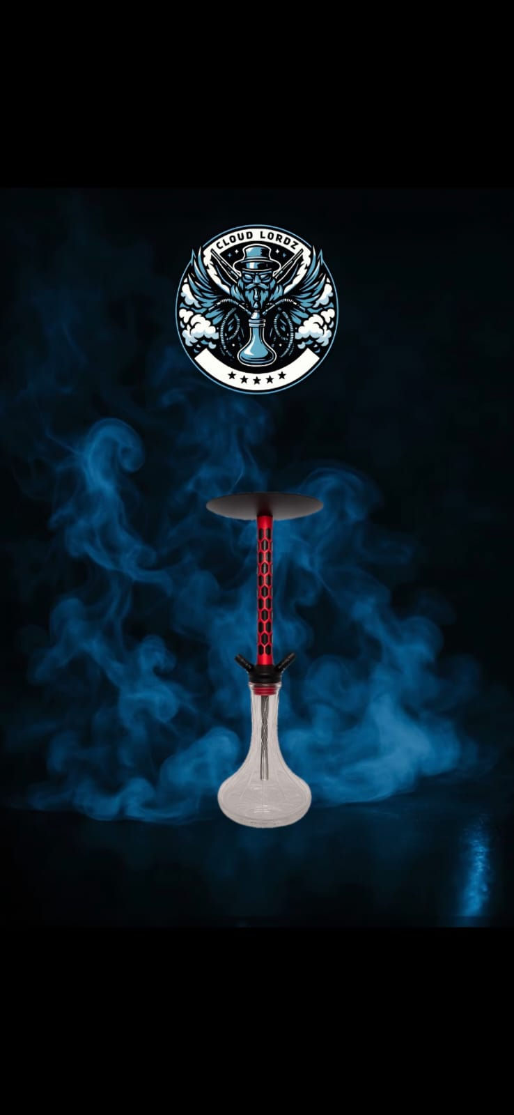 Thumbnail: Amaren Premium Hookah 2 Pipe Large
