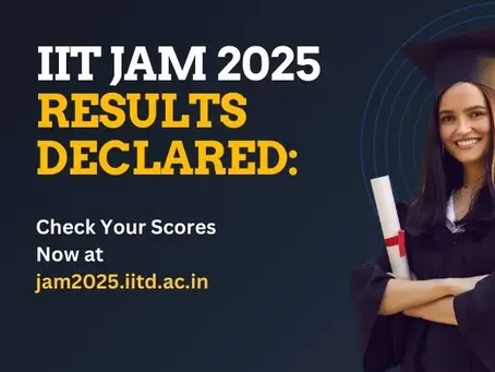 IIT JAM 2025 results