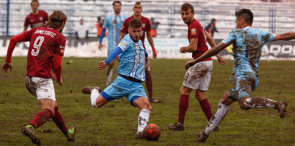 Derbi Maçta Zeljeznicar, Saraybosna'yı Yendi
