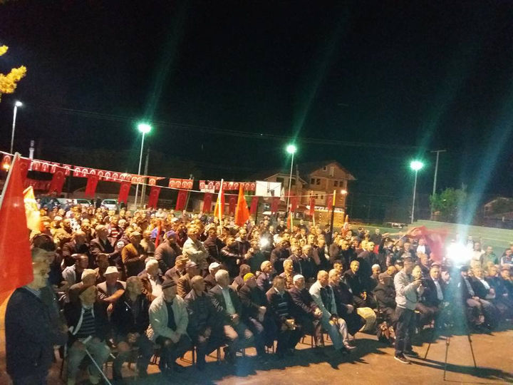 TDP Merkez Jupa'da Miting Düzenledi