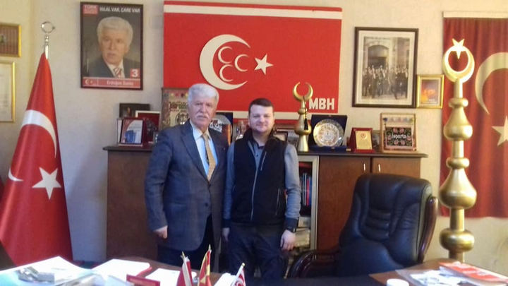 İstanbul Türk Dünyası Araştırmaları Vakfı Gençlik Kolları Başkanı Kara, TMBH Genel Başkanı Erdoğan S