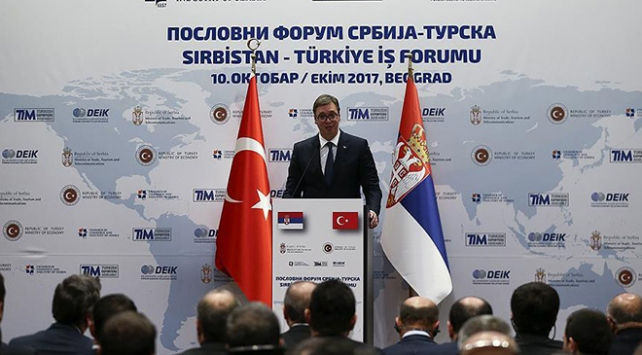 Sırbistan Cumhurbaşkanı Vucic'den Erdoğan'a övgü