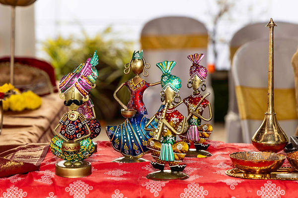 Reception Setup at a wedding