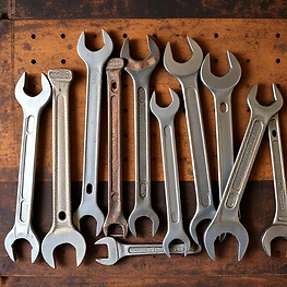 spanners used for plumbing