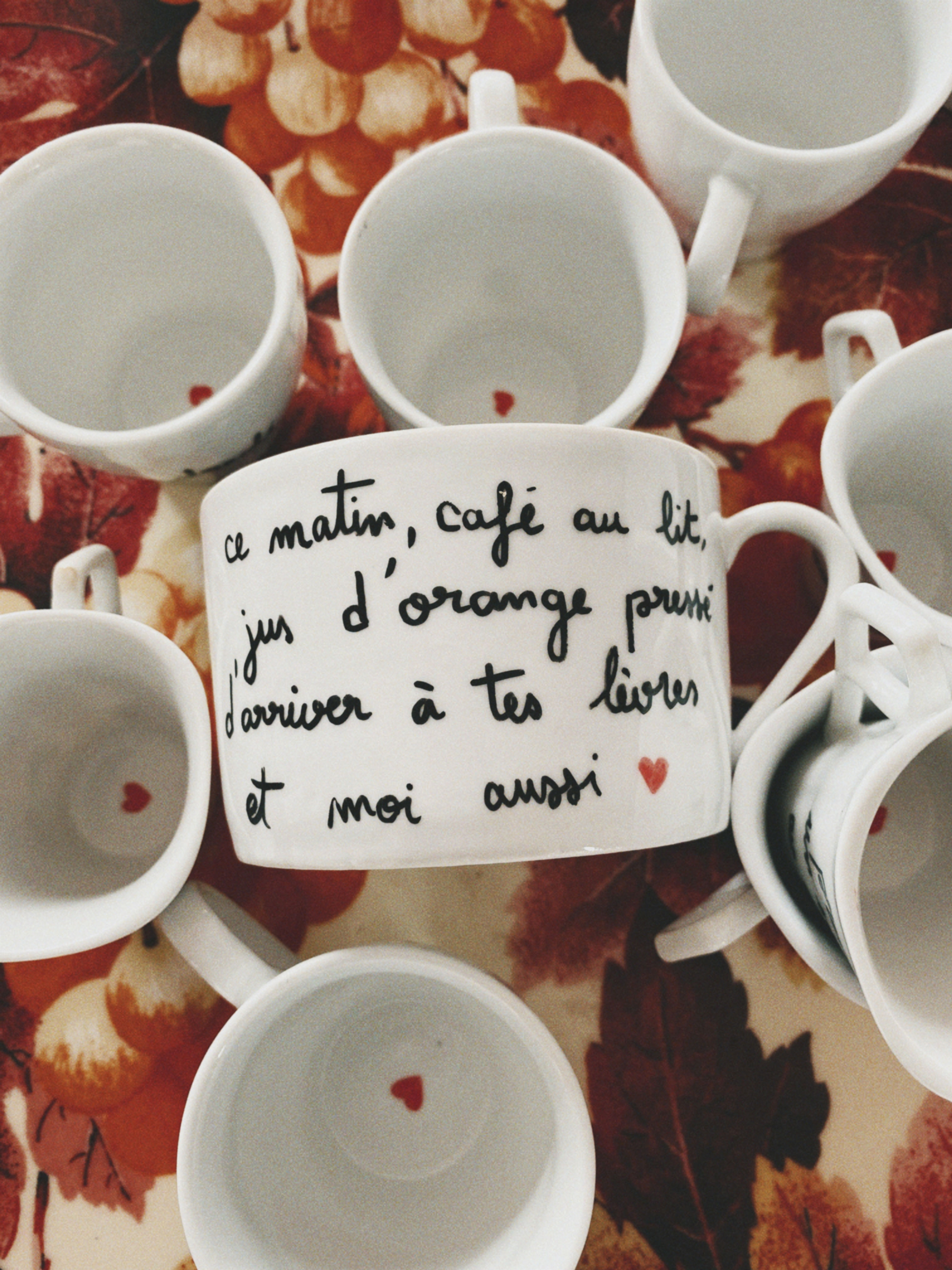 Tasse n°29 - la vaisselle poétique