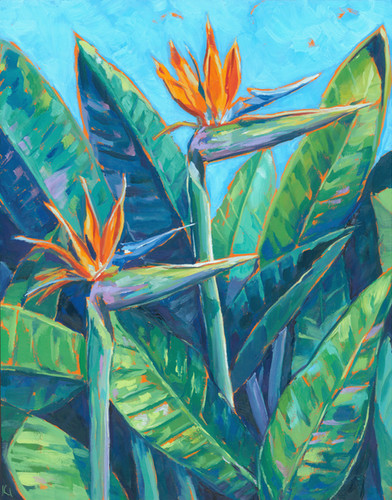 Birds of Paradise - print | Yellow Moon Art