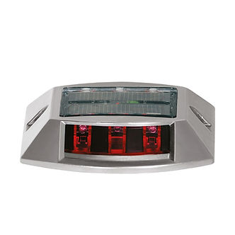 KIRMIZI SOLAR YOL BUTONU