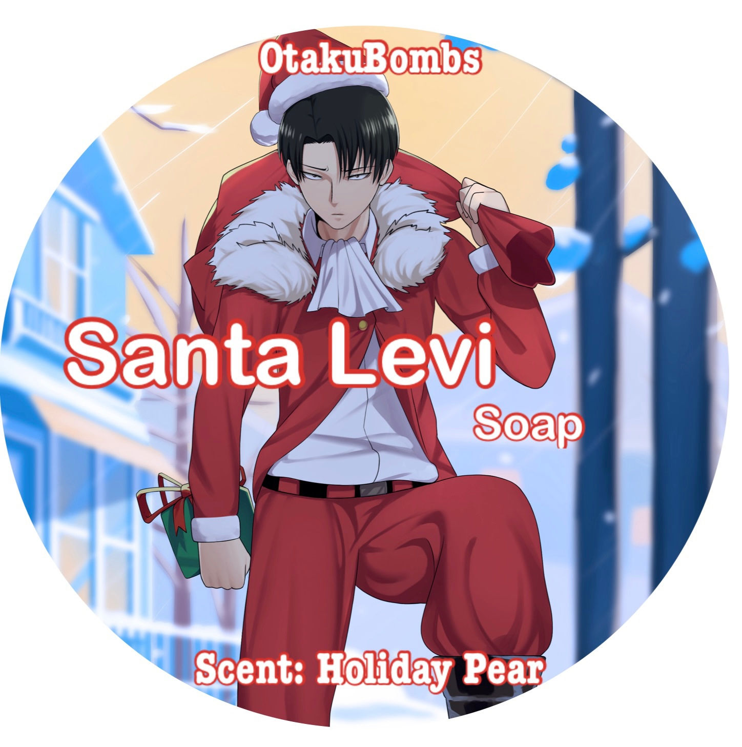 Santa Levi Whipped Soap