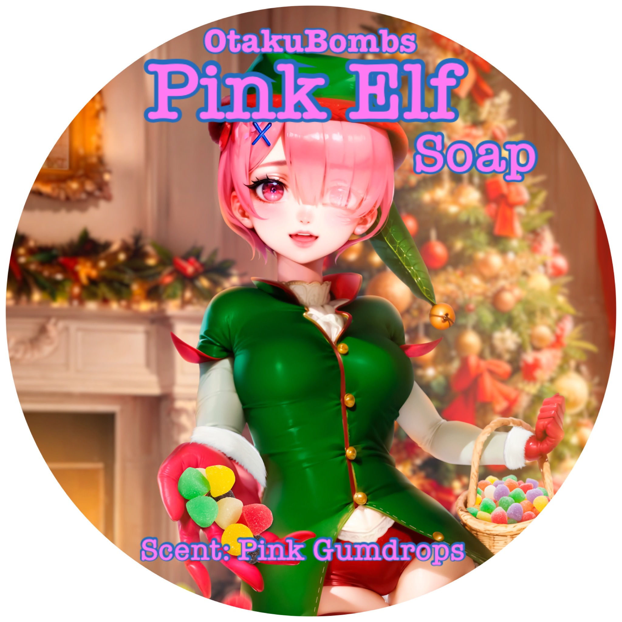 Pink Elf Whipped Soap
