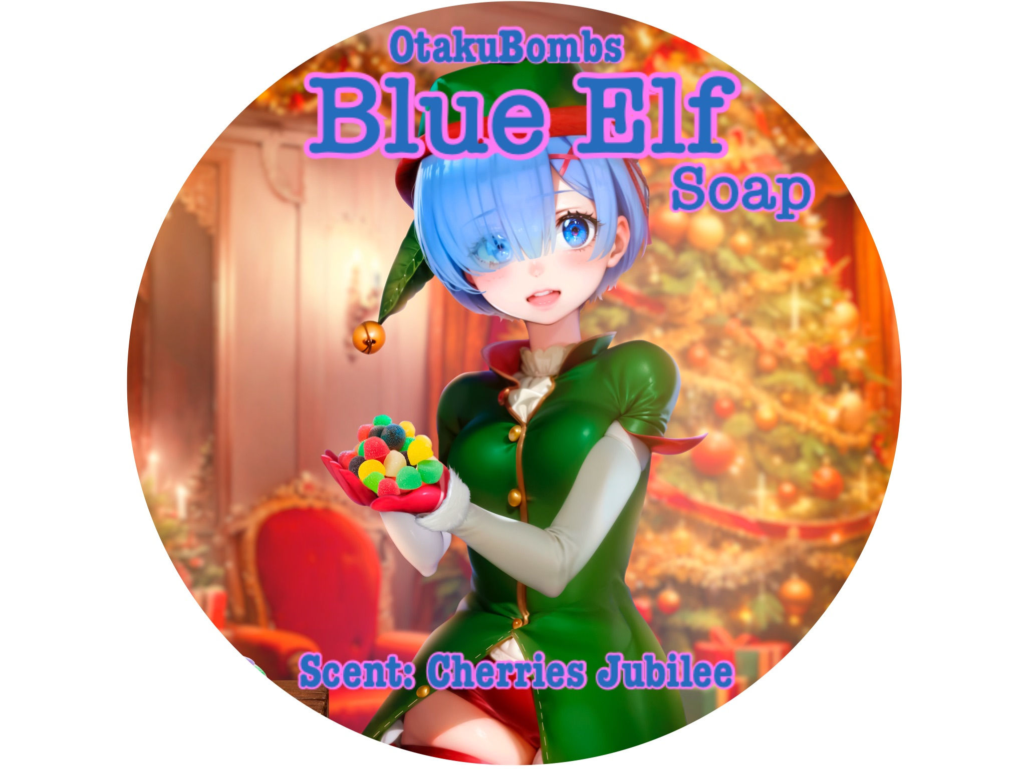 Blue Elf Whipped Soap