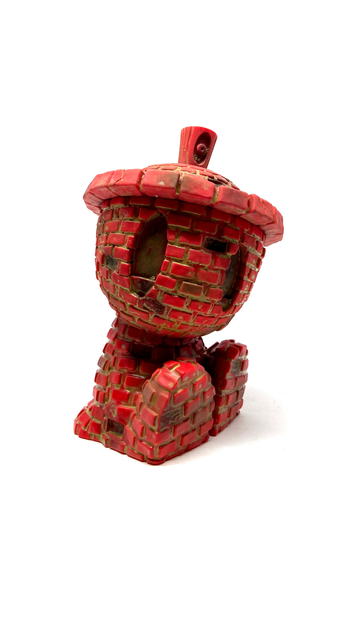 Product image of a OG Brick Color Brickbot Design on the Canbot Art Toy