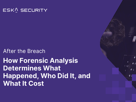 After the Breach: How Forensic Analysis Determines What Happened, Who Did It, and What It Cost