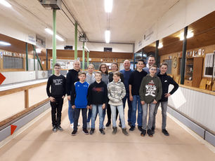 Spaghettiplausch und Boccia bei Vincenzo und Otto