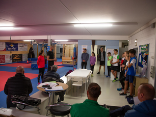 Erstes Kader-Athletik Training