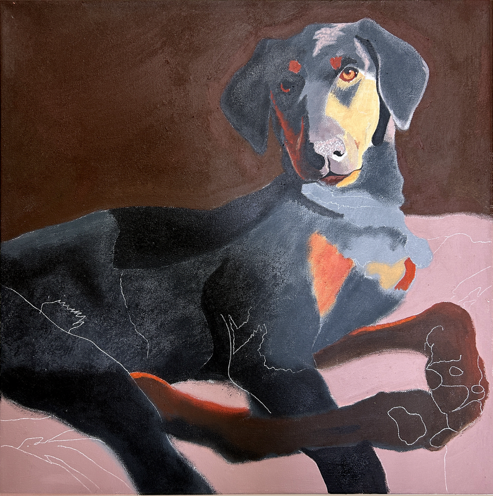 Doberman Painting