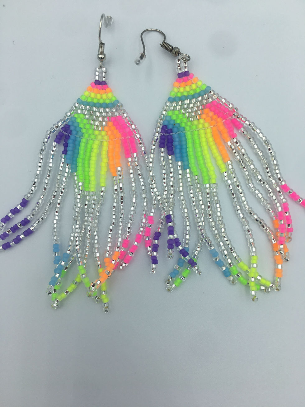 Thumbnail: Pride Earrings $10 from each pair goes to the local Rainbow Youth Centre 