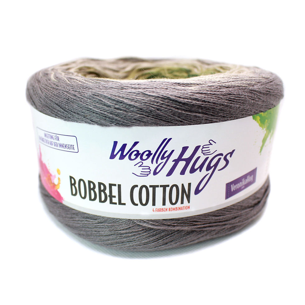 Miniaturbild: Bobbel Cotton graugrün - Woolly Hugs