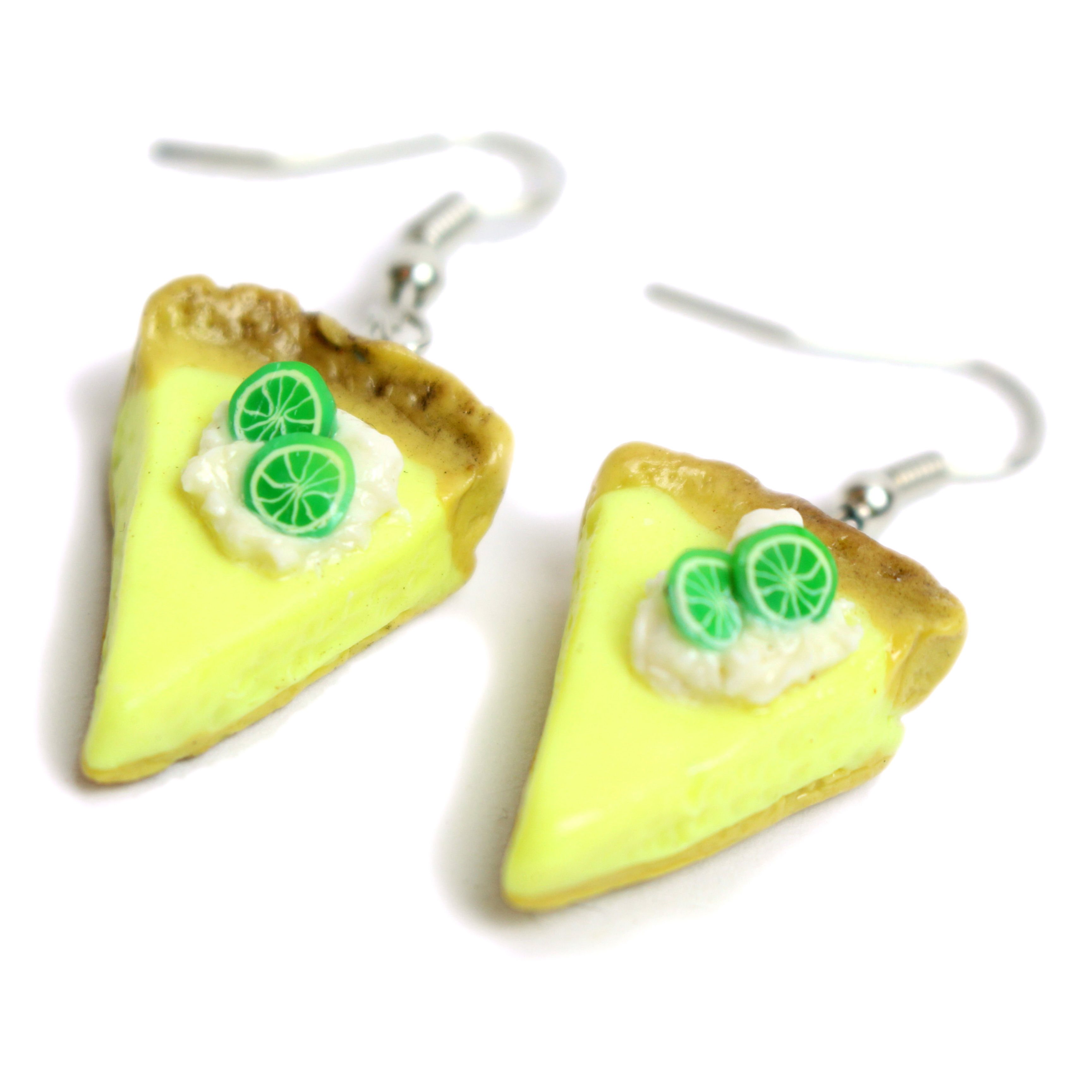 Limetten-Kuchen Ohrhänger