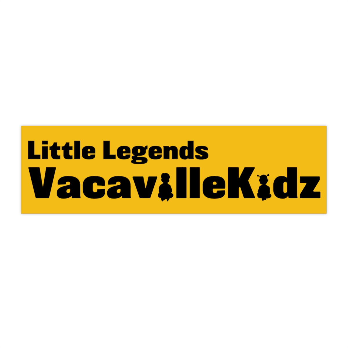 Little Legends Vacaville Kidz - Bumper Sticker