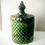 Thumbnail: Geometric jar with lid