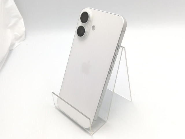 サムネイル： iPhone 16　ホワイト