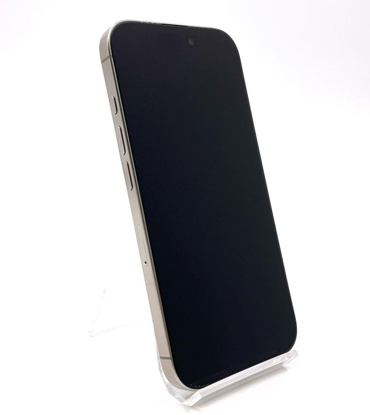 サムネイル： iPhone 16 Pro Max　ナチュラルチタニウム シルバー