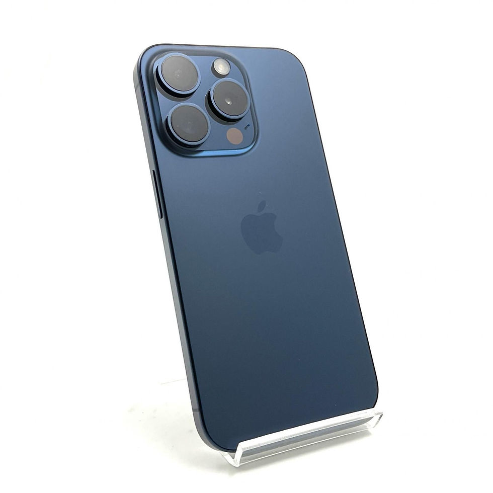 サムネイル： iPhone 15 Pro　ブルーチタニウム
