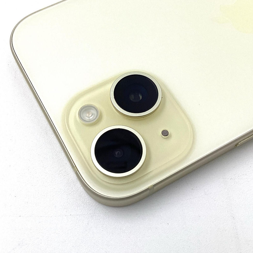 サムネイル： iPhone 15　イエロー