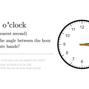 Pi o'clock and many more surprising problems by the mathedideas blog