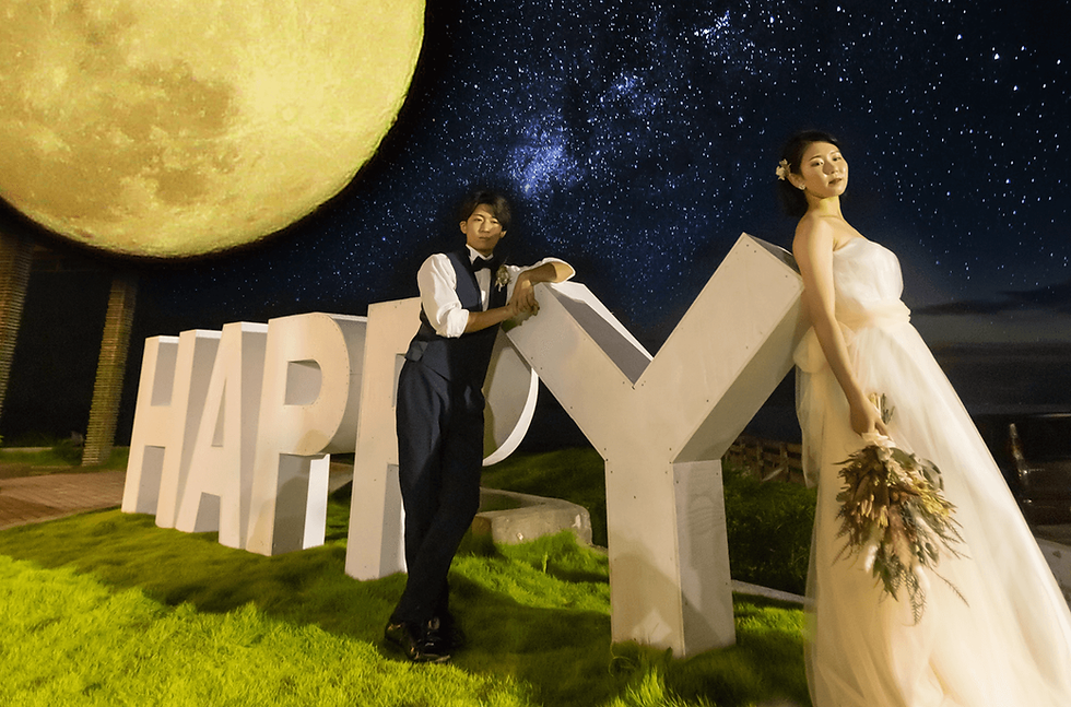 ハーベストムーンに「無償の愛」を誓いあう9月の結婚式が素敵!