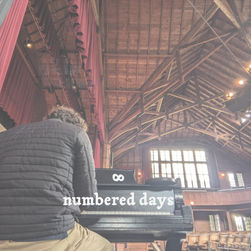 Numbered Days single cover artwork.