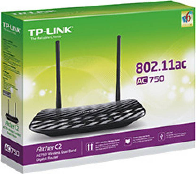 Thumbnail: TP-LINK Archer C2 AC750 Wireless Dual Band Gigabit Router