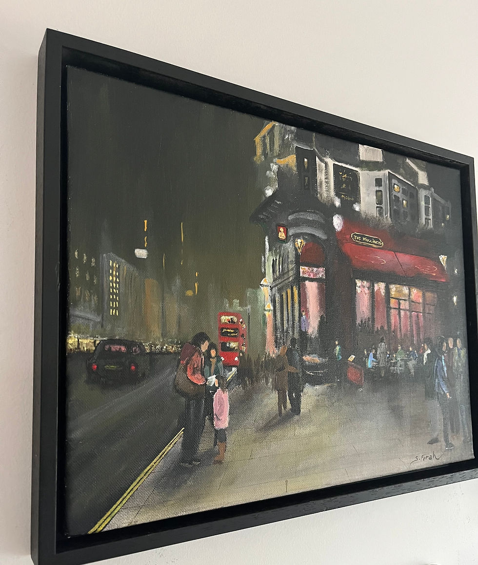 Thumbnail: Evening on the Strand, London