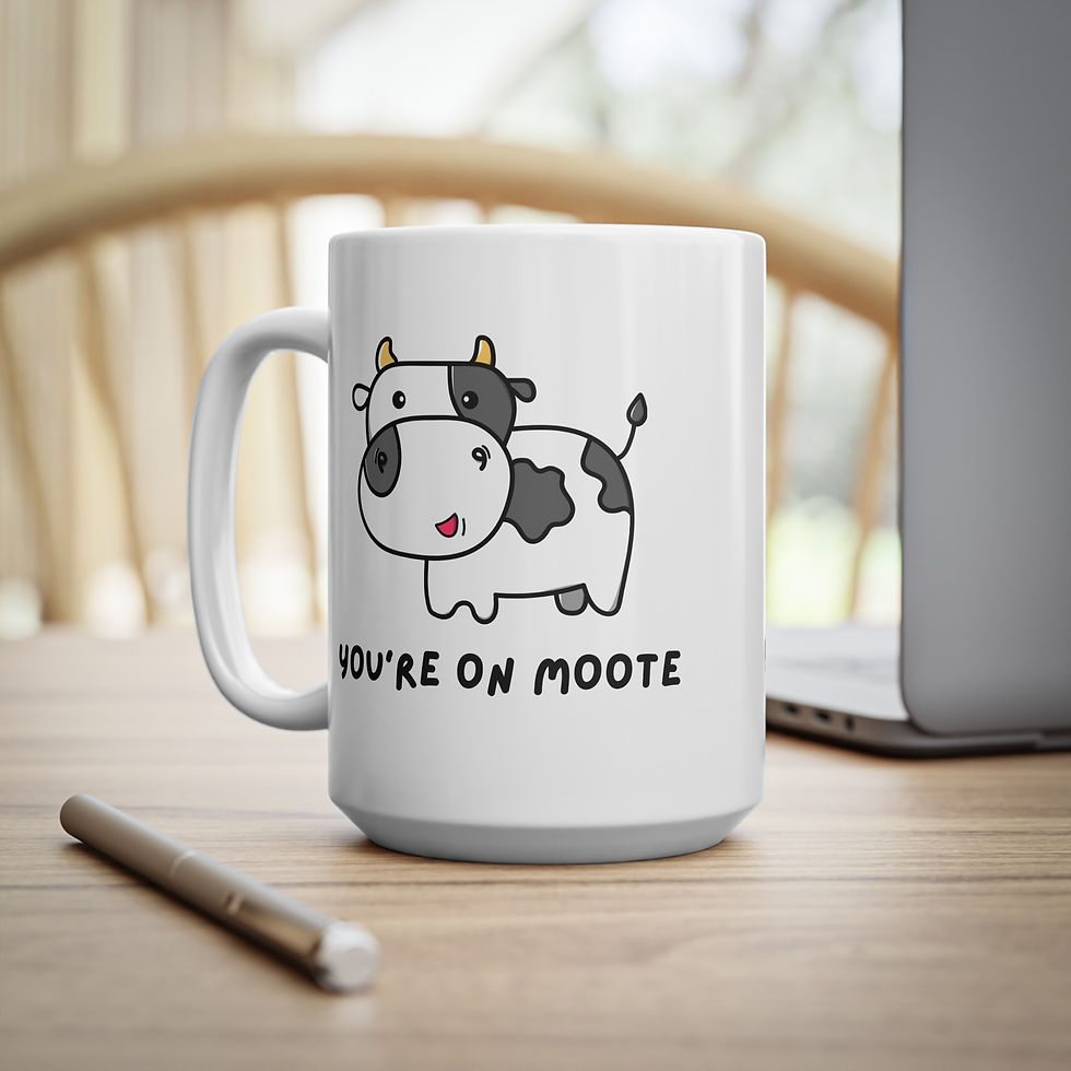 Thumbnail: You're On Moote Mug, Coffee Cup, 11oz, 15oz