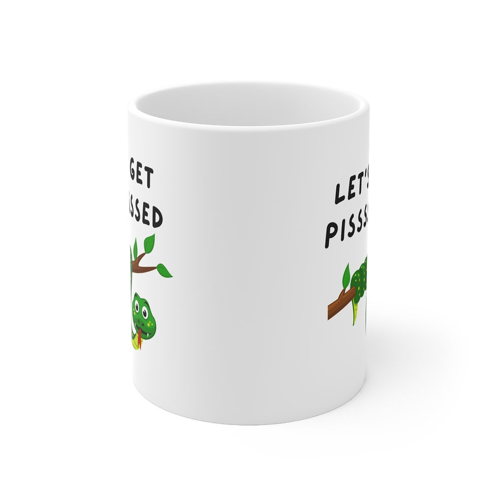 Thumbnail: Let's Get P*ssssed, Coffee Cup, 11oz, 15oz