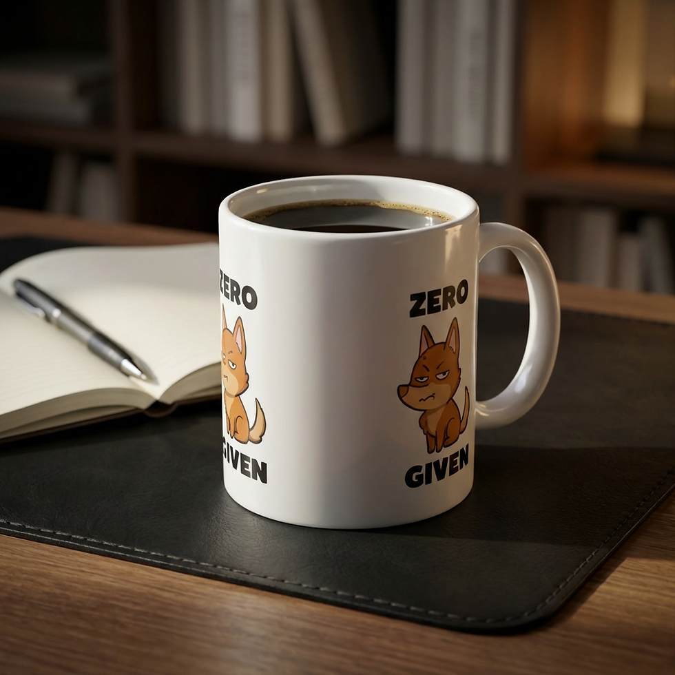 Thumbnail: Zero Fox Given Mug, Coffee Cup, 11oz, 15oz