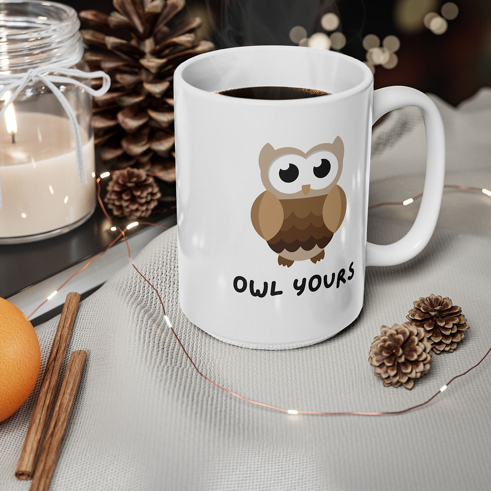 Thumbnail: Owl Yours Mug, Coffee Cup, 11oz, 15oz