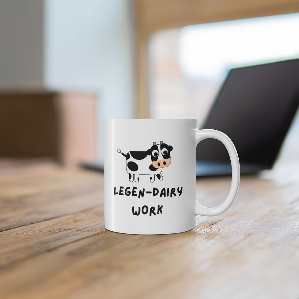 Thumbnail: Legen-Dairy Work Mug, Coffee Cup, 11oz, 15oz