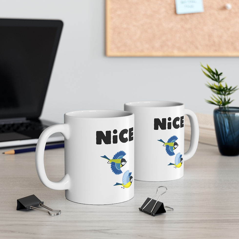 Thumbnail: Nice T*Ts, Coffee Cup, 11oz, 15oz